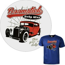 T-shirt vintage Hot Rod motivo