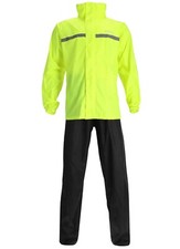 TUTA ANTIPIOGGIA IMPERMEABILE MOTO ACERBIS SET LINE RAIN GIALLO FLUO TG XXXL