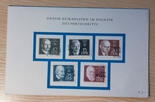 Scacchi Scacchi DDR 1968 5 Valori Presentazione