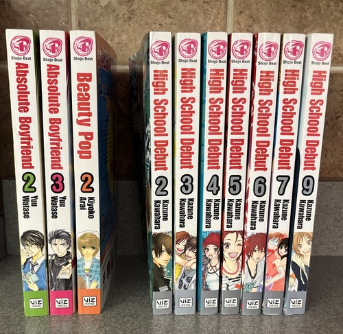 High school debut manga - manga, books
