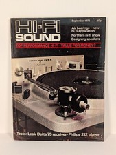 Hi-Fi Sound Magazine September