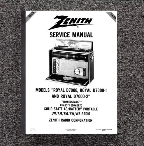 7000 manuale servizio - manuale, di