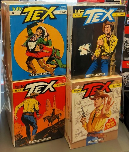 Tutto tex sequenza in - tutto,