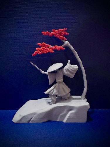 Action figure samurai ronin - samurai,