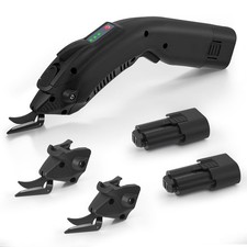 Yapasopu forbice elettrica per tessuti 2pcs 2500mAh batteria ricaricabile (V2F)