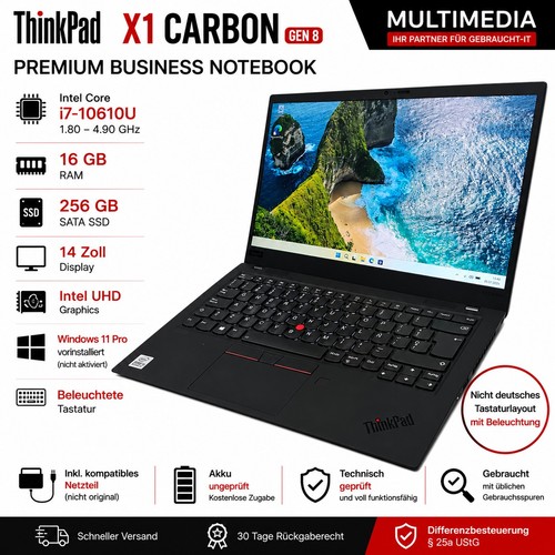 Lenovo thinkpad carbon - carbon, gen