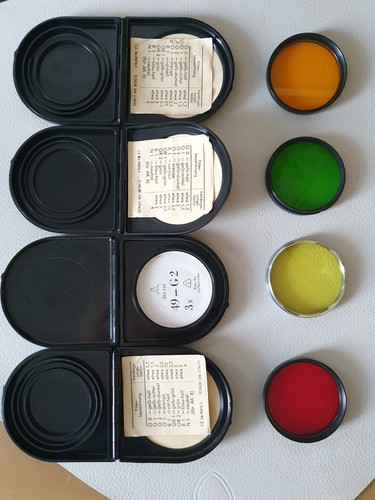 Filtro colore carl zeiss jena - zeiss,