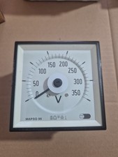 Voltmetro MAPSQ96 350v ANALOGICO 350V, 96X96, 