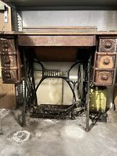 Tavolo Per Macchina cucire Singer vintage