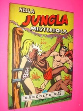 RACCOLTA DNP anni 70 ricopertinato n.15 NELLA JUNGLA MISTERIOSA