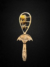 Strumento rituale sistrum in