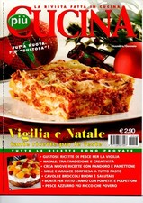 Lotto 12 riviste cucina CUCINA PIU' / leggera / pesce / menù delle feste
