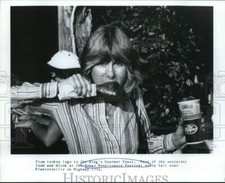 Foto stampa Lady gode gamba di