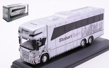 MODELLINO CAMION STATICO OXFORD SCANIA HORSEBOX EDDIE STOBART SCALA 1:76