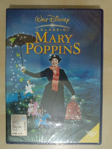 Dvd mary poppins - mary, walt