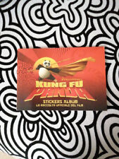 Kung fu Panda stickers album edibas COMPLETO cartone animato animazione film