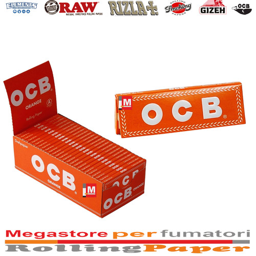Cartine ocb arancioni corte - arancioni,