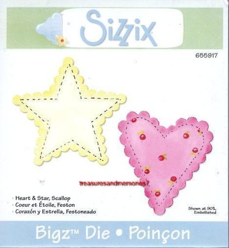Sizzix bigz cuore stella - bigz, &