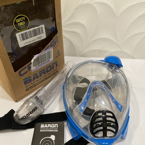 Cressi duke dry - dry, clear/blue