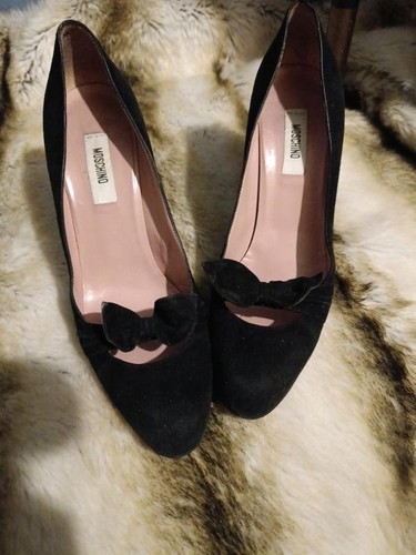Tacchi donna moschino nero - moschino, 39