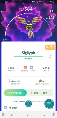 Shiny sigilyph simbolara - ✨shiny,