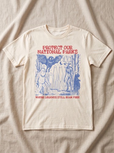 Camicia cryptid parchi - camicia,