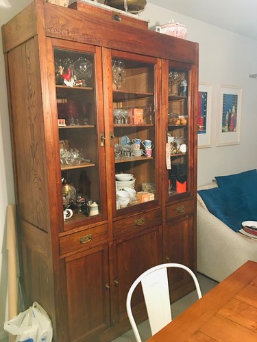 Antica vetrina libreria primi - antica, vetrina-libreria