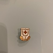 Spilla Smaltata Croce Rossa Ddr