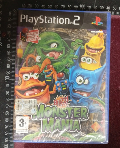 Gioco ps2 buzz buzzer - buzzer, monster