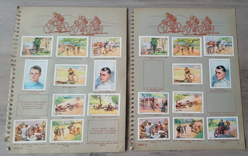 Page album sports nestle - d'album,