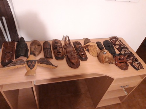 Maschere legno dal mondo - dal,