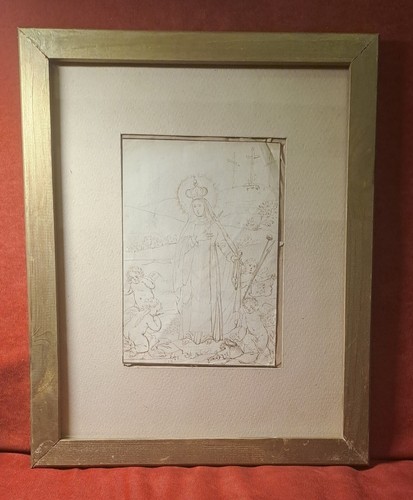 Disegno antico scena - antico., sacra