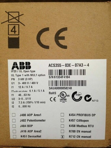 One acs355 03e 07a3 - one, acs355-03e-07a3-4