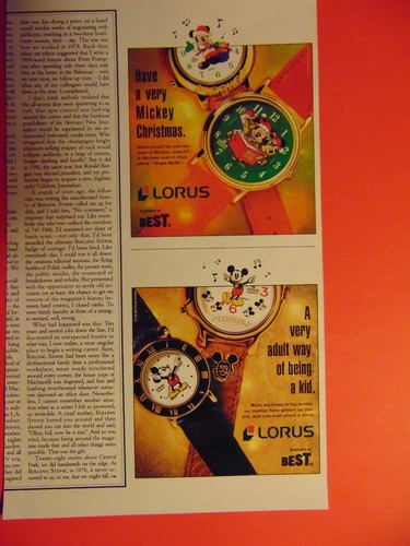 Orologi lorus 1992 - orologi, topolino