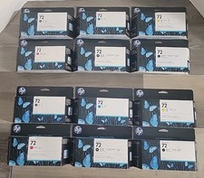 Genuine HP 72 Set of 6 Inkjet
