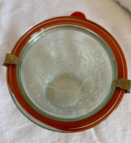 Rundrand glas 100 - rundrand-glas, weck