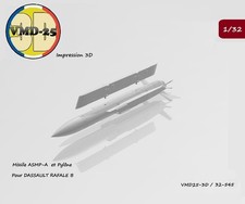MBDA --  Missile  ASMP A et pylône -- (Rafale B - Mirage 2000 N)  1/32
