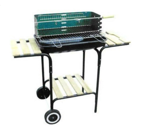 Barbecue carbone con ruote e - con,