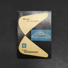 Libretto uso e manutenzione auto Volkswagen Sedan, 1960 in portoghese brasiliano