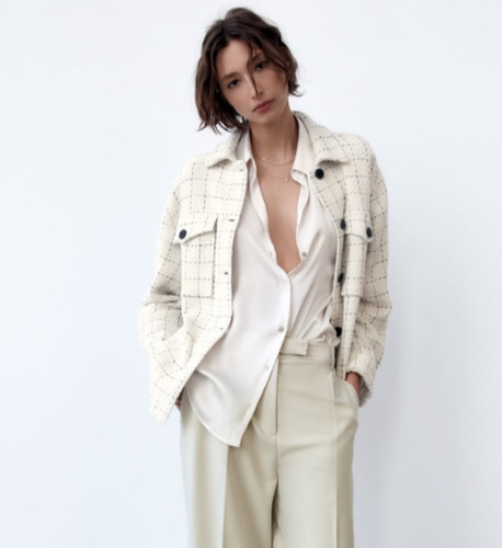 Zara sovracamicia oversize - zara,