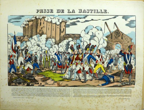 Prise bastille pellerin - bastille,