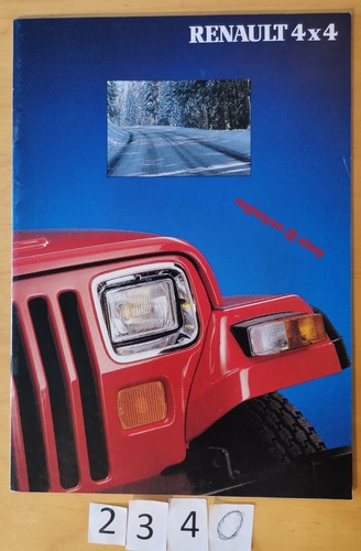 Renault 4x4 txi - renault, 21