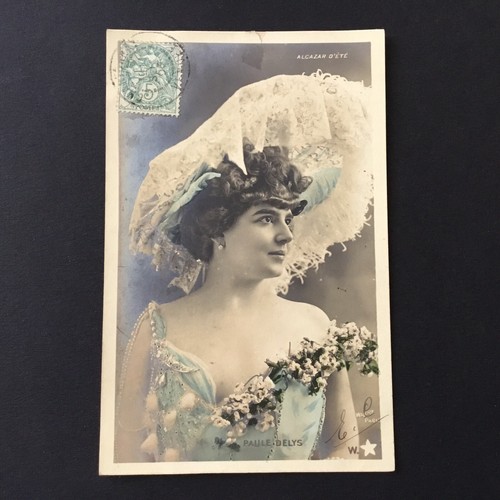 Cpa attrice paule - paule, delys