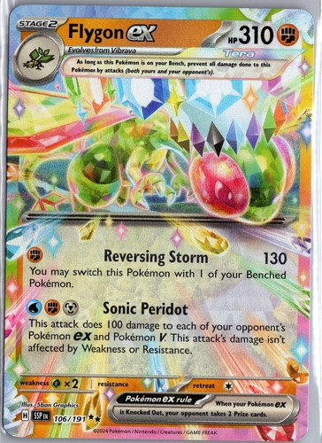 Flygon 106 191 doppio - ex,