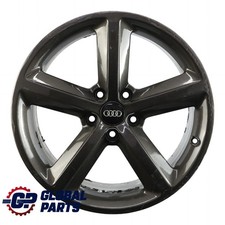 Audi A4 B8 Cerchio In Lega Grigio 18" 8J ET:47 Raggi Stella 8K0601025Q