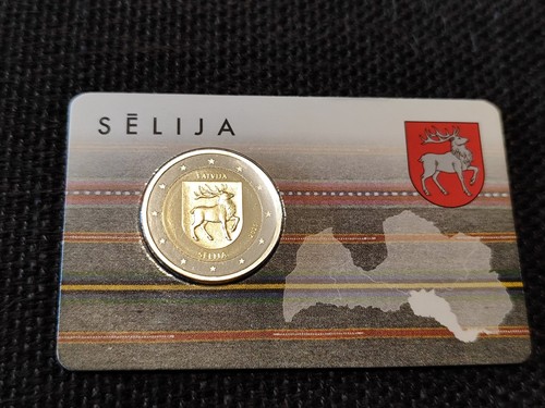 Coincard euro lettonia - 2,