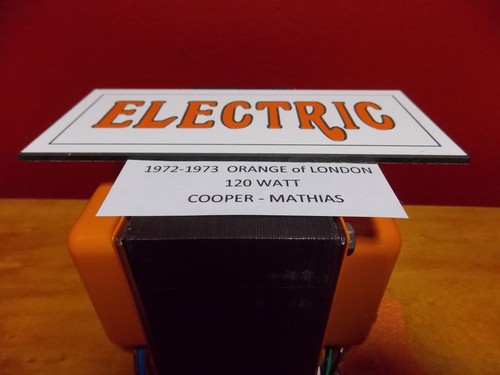 Amplificatore valvolare orange - amplificatore,