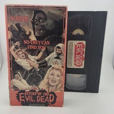 Return Of The Evil Dead, VHS
