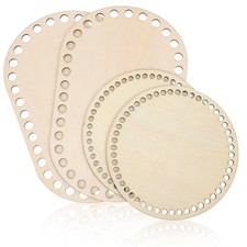  4 pezzi cestini per uncinetto