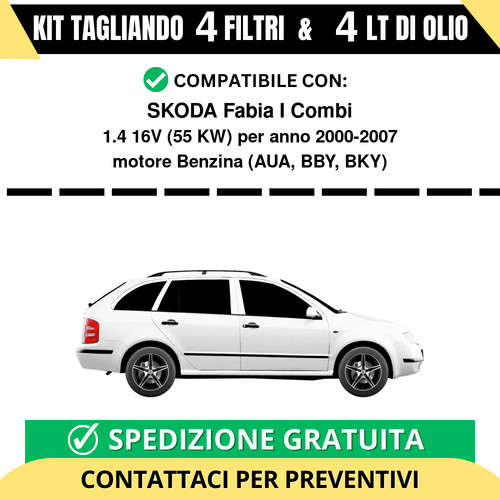 Tagliando per skoda - skoda, i